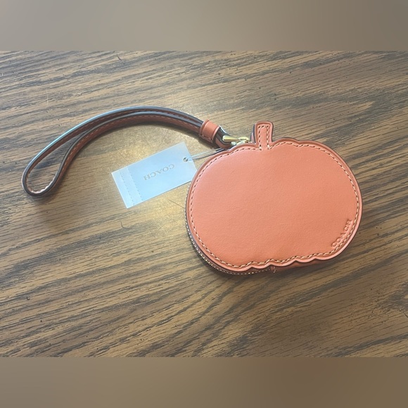 Coach Accessories - NWT Coach Pumpkin Coin Purse